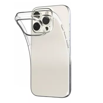   Puro 03 Nude Silicone Case iPhone 16 Pro Max tok, átlátszó