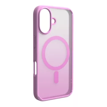  Puro Gradient MagSafe Silicone Case iPhone 16 - tok, rózsaszín