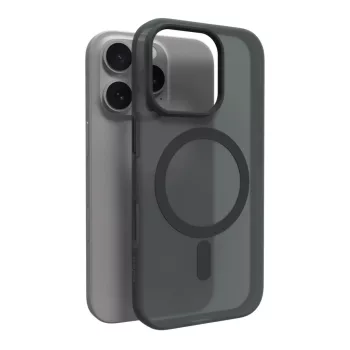   Puro Daylight MagSafe Silicone Case iPhone 16 Pro - tok, fekete