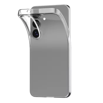   Puro 03 Silicone Case Nude Samsung Galaxy S25 tok, átlátszó