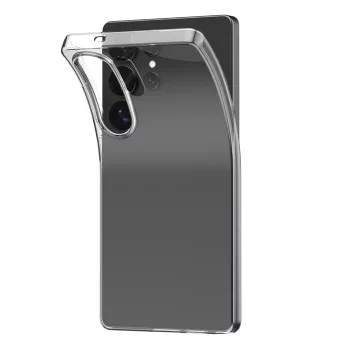   Puro 03 Nude Silicone Case Samsung Galaxy S25 Ultra átlátszó