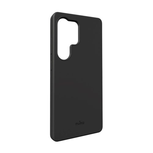 Puro Icon Silicone Case Samsung Galaxy S25 Ultra tok, fekete