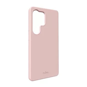  Puro Icon Silicone Case Samsung Galaxy S25 Ultra tok, rózsaszín