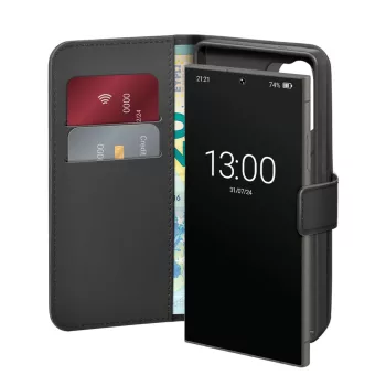   Puro Booklet Case with Flip and Wallet Samsung Galaxy S25 Ultra tok, fekete