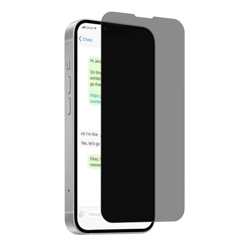 Puro Privacy  edzett üvegfólia iPhone 16E betekintésvédő üvegfólia
