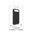 Pure Icon Mag Pro Liquid Silicone Case iPhone 17 Air, MagSafe Compatible, Camera Protection and Aluminum Buttons tok, fekete