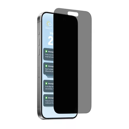 Puro Privacy tempered glass iPhone 17 Air betekintésvedő edzett üvegfólia