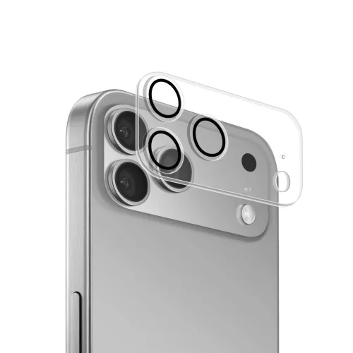 Puro Camera Standard Tempered Glass iPhone 17 Pro Max Camera Island and Lenses kameravédő