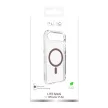 Puro Lite Mag TPU+PC Case MagSafe iPhone 17 Air tok, átlátszó tok, barna gyűrűvel