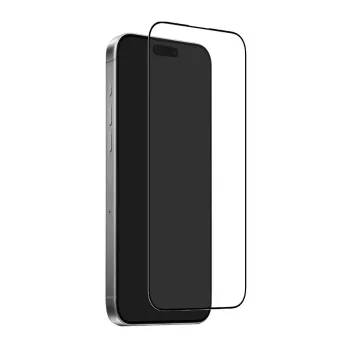   Puro Frame Tempered Glass iPhone 17 Pro Max with Applicator and Black Frame edzett üvegfólia