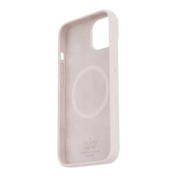   Puro Icon Mag MagSafe Silicone iPhone 14 Pro tok, rózsaszín