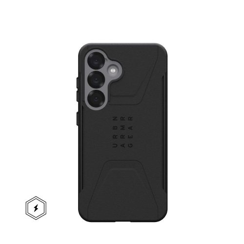 UAG Urban Armor Gear case CIVILIAN PRO with built-in magnet Samsung Galaxy S25 5G tok, fekete