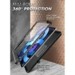 Supcase Unicorn Beetle Pro iPad 10,9" (2022) ütésálló szilikon tok + előlap + állvány, fekete