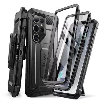   SUPCASE UNICORN BEETLE PRO 2-SET SAMSUNG GALAXY S25 ULTRA tok, fekete