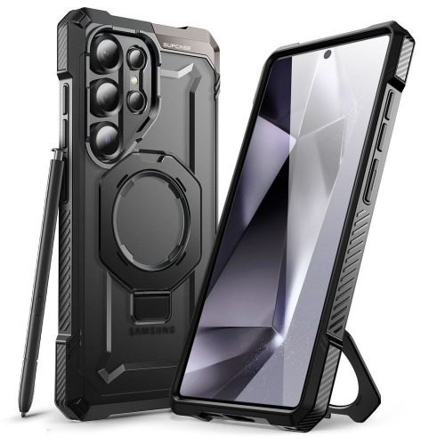 SUPCASE UB GRIP MAG MAGSAFE SAMSUNG GALAXY S25 ULTRA tok, fekete