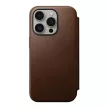 Nomad Modern Leather Folio case for iPhone 15 Pro 6,1" brown
