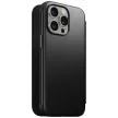 Nomad Modern Leather Folio case for iPhone 15 Pro Max 6,7" tok, fekete