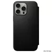 Nomad Modern Leather Folio case for iPhone 15 Pro Max 6,7" tok, fekete