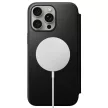 Nomad Modern Leather Folio case for iPhone 15 Pro Max 6,7" tok, fekete