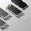 RINGKE EASY SLIDE 2-PACK IPHONE 16 PRO edzett üvegfólia, fekete