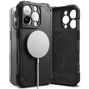   RINGKE RUGGED GEAR MAGNETIC MAGSAFE IPHONE 16 PRO tok, fekete