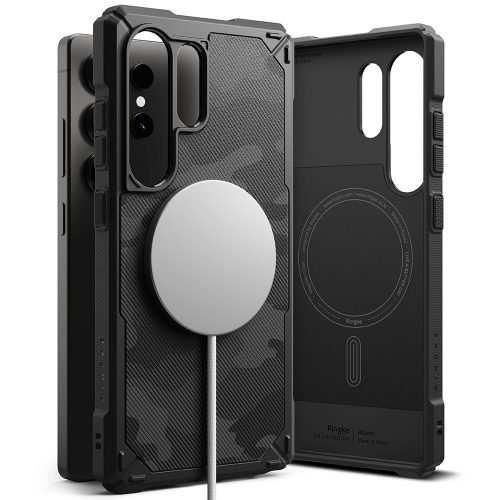 RINGKE RUGGED GEAR MAGNETIC MAGSAFE SAMSUNG GALAXY S25 ULTRA CAMO tok, fekete