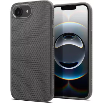Spigen Liquid Air Apple iPhone    16e tok, szürke