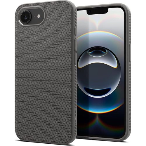 Spigen Liquid Air Apple iPhone    16e tok, szürke