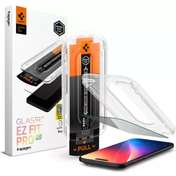   SPIGEN GLAS.TR ”EZ FIT PRO” iPhone 17 AIR PRIVACY betekintésvedő edzett üvegfólia