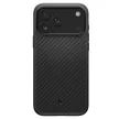 Spigen Enzo Aramid "T" MagSafe case iPhone 17 Pro tok, fekete