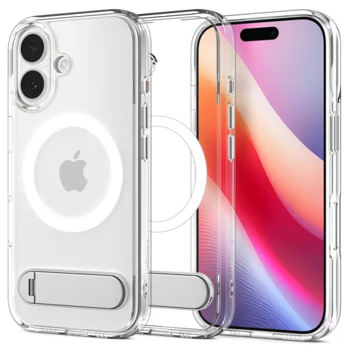 Spigen Ultra Hybrid "S" MagSafe Case iPhone 17 tok, átlátszó