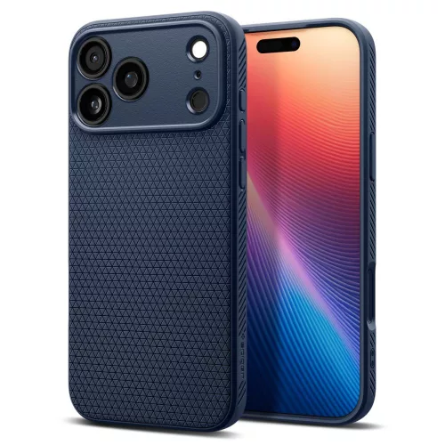 Spigen Liquid Air case iPhone 17 Pro Max tok, sötétkék