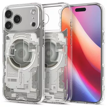   SPIGEN case ULTRA HYBRID MAG MagSafe IPHONE 17 Pro Max zero one tok, átlástzsó-titánium