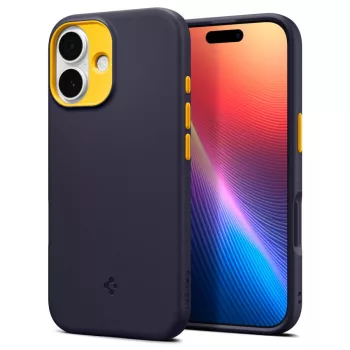   SPIGEN case NANO POP MAG MagSafe IPHONE 17 tok, kékberry tok, sötétkék