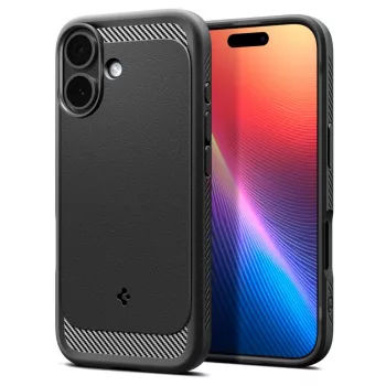   SPIGEN case RUGGED ARMOR MAG MagSafe IPHONE 17 tok, matt fekete