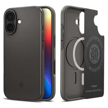 Spigen Thin Fit MAG MagSafe case iPhone 17 gunmetal