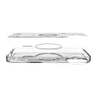 Spigen Ultra Hybrid Mag Magsafe case iPhone 17 Zero One tok, átlátszó-titánium