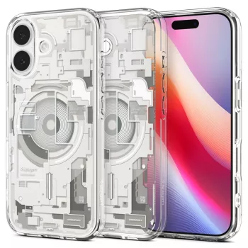   SPIGEN case ULTRA HYBRID MAG MagSafe IPHONE 17 zero one tok, átlástzsó-titánium