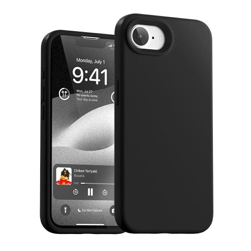 Mercury Silicone iPhone 16e       tok, fekete