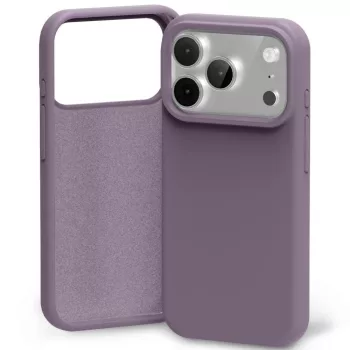 Mercury case Silicone iPhone 17 Pro tok, lila