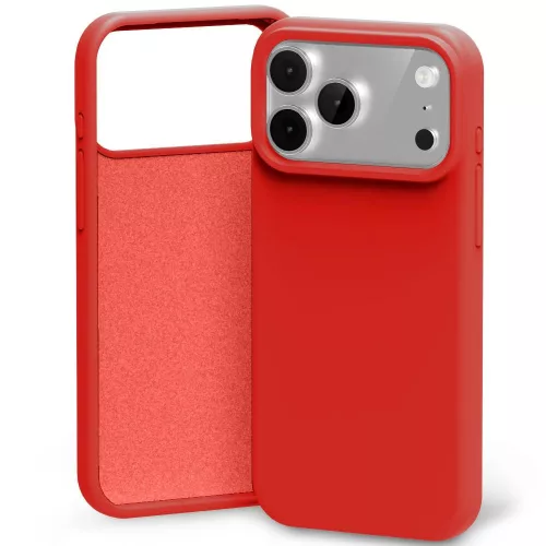 Mercury case Silicone iPhone 17 Pro Max tok, piros