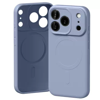 Mercury Semi-Silicone MagSafe case iPhone 17 Pro tok, lila