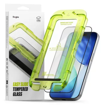  Ringke Easy Slide 2-pack tempered glass iPhone 17 Pro edzett üvegfólia