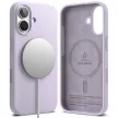 Ringke Silicone Magnetic MagSafe Case iPhone 17 tok, lila