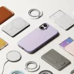 Ringke Silicone Magnetic MagSafe Case iPhone 17 tok, lila