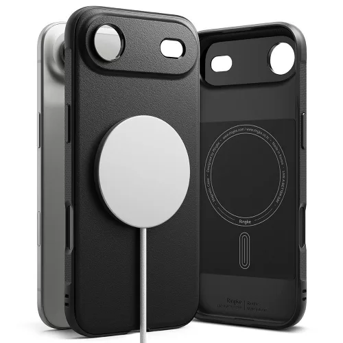 Ringke Onyx Magnetic MagSafe Case iPhone 17 Air tok, fekete