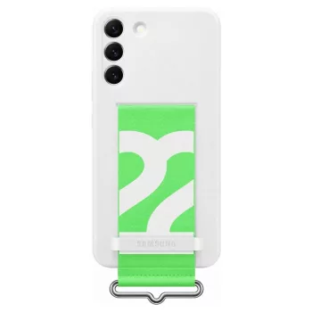   Samsung szilikon tok, Samsung Galaxy S22 Plus (EF-GS906TWEGWW), fehér