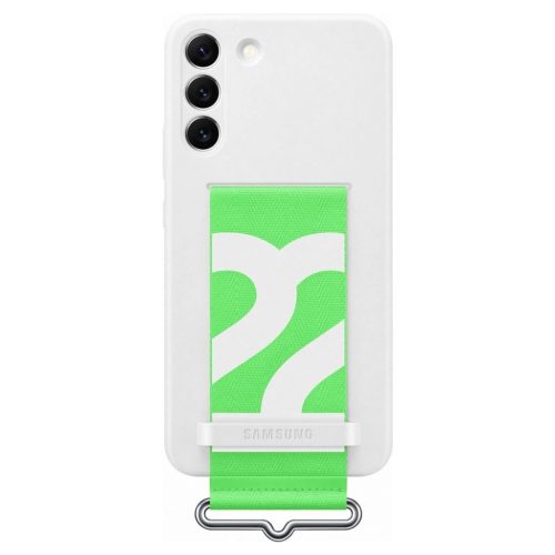 Samsung szilikon tok, Samsung Galaxy S22 Plus (EF-GS906TWEGWW), fehér