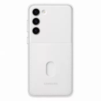   Samsung Frame Cover tok Samsung Galaxy S23 Plus (EF-MS916CWEGWW)tok cserélhető hátlappal, fehér