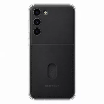   Samsung Frame Cover tok Samsung Galaxy S23 Plus (EF-MS916CBEGWW) tok cserélhető hátlappal, fekete